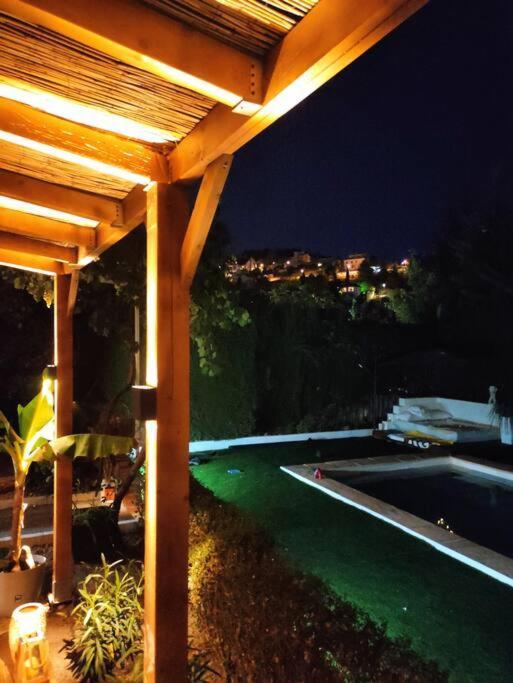 Chalet Con Piscina En Entorno Idilico La Zubia  Bagian luar foto